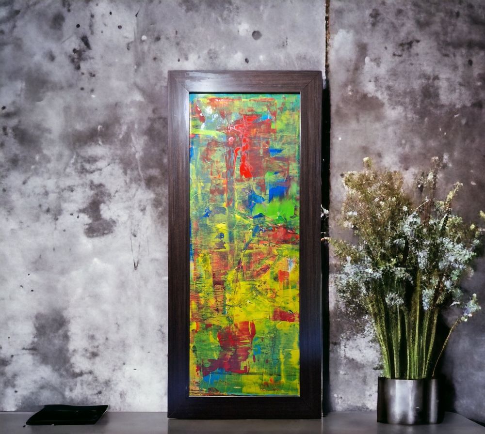 Tableau Acrylique abstrai d&eacute;coration murale Décoration