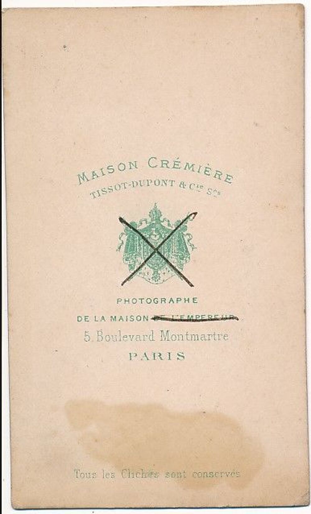  Portrait Militaire Officier de la Garde Nationale Mobile 