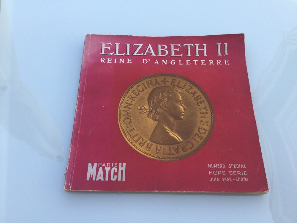Revue Paris Match de 1953 elisabeth II Livres et BD