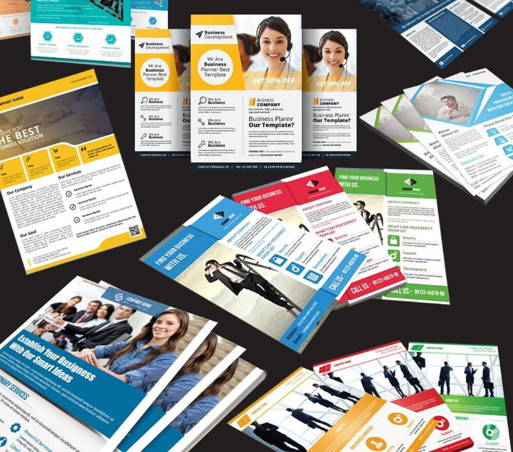   5000 flyers DIN A6 créés, imprimés, livrés pour 200€ ! 