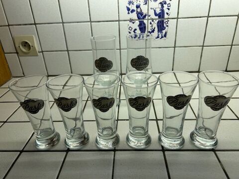 6  VERRES pastis  +  2 CHOPES  bi�re    ETAIN   18 Cerny (91)