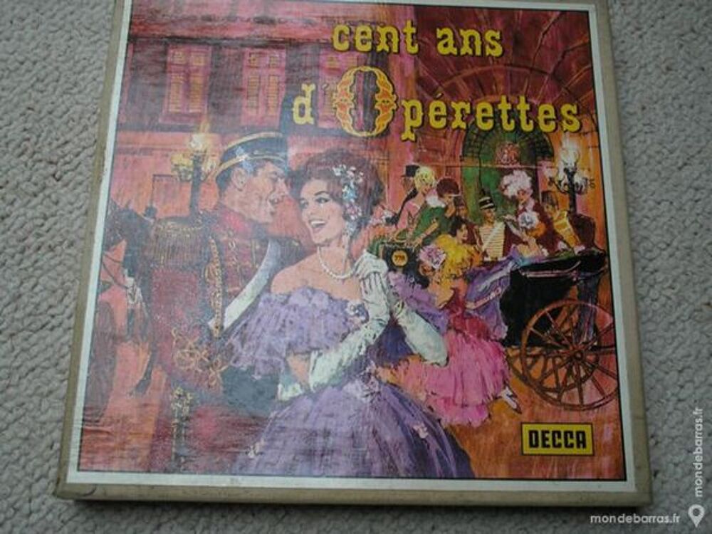 Cent ans d'op&eacute;rette CD et vinyles