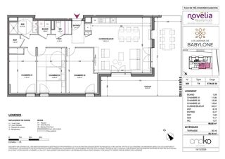  Appartement � vendre 4 pi�ces 86 m�