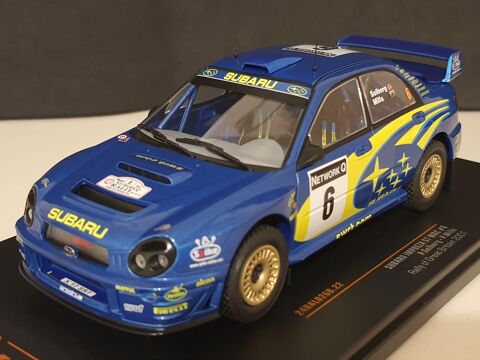 Subaru Impreza S7 WRC #6, P.Solberg/P.Mills, Rallye de Grande Bretagne 2001. IXO Models 1/24 34 Saint-Valrien (20)