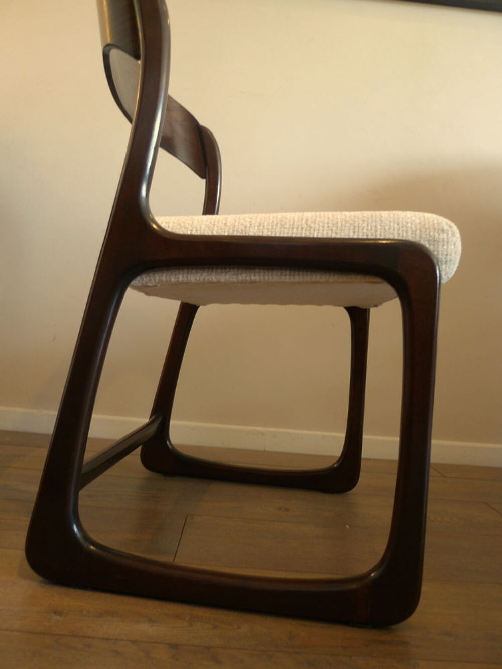 Chaise Baumann traineau scandinave Meubles