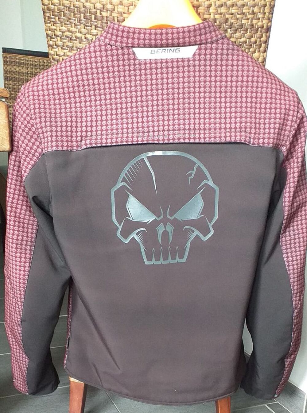 BLOUSON MOTO BERING HOMME Taille L Vêtements