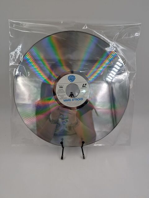 Film Laser Disc Mars Attacks ! sans fourreau 7 Vulbens (74)
