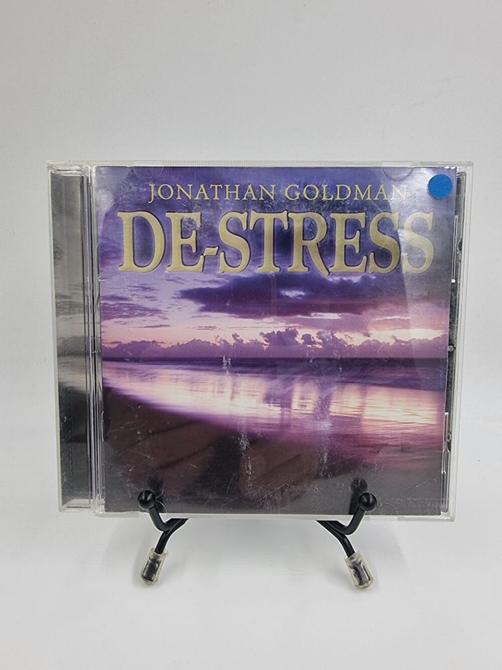 CD de musique De-Stress : Jonathan Goldman avec boite CD et vinyles