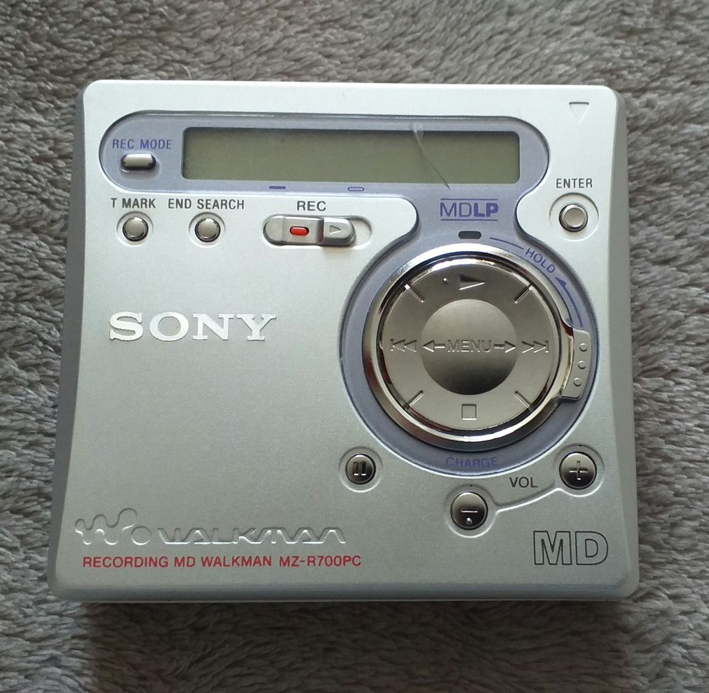 Lecteur / Enregistreur de Mini Disc Sony MZ-R700PC Audio et hifi