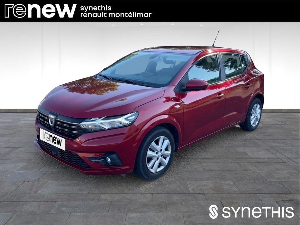Sandero SCe 65 - 22 Confort 2022 occasion 26200 Mont&eacute;limar