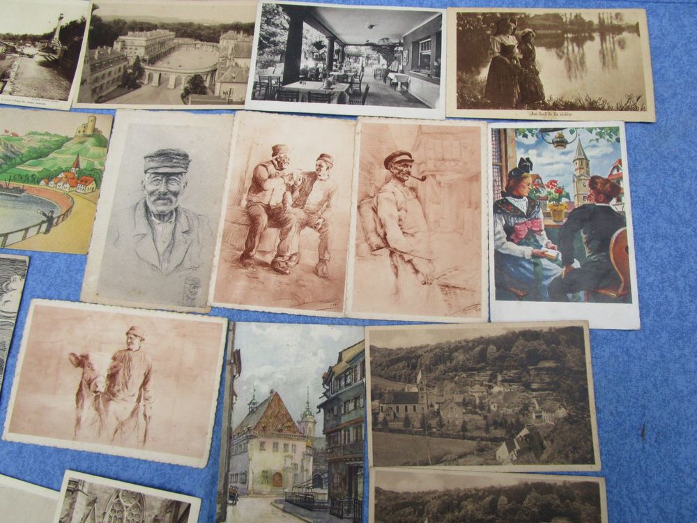 Cartes postales Lorraine et Alsace 