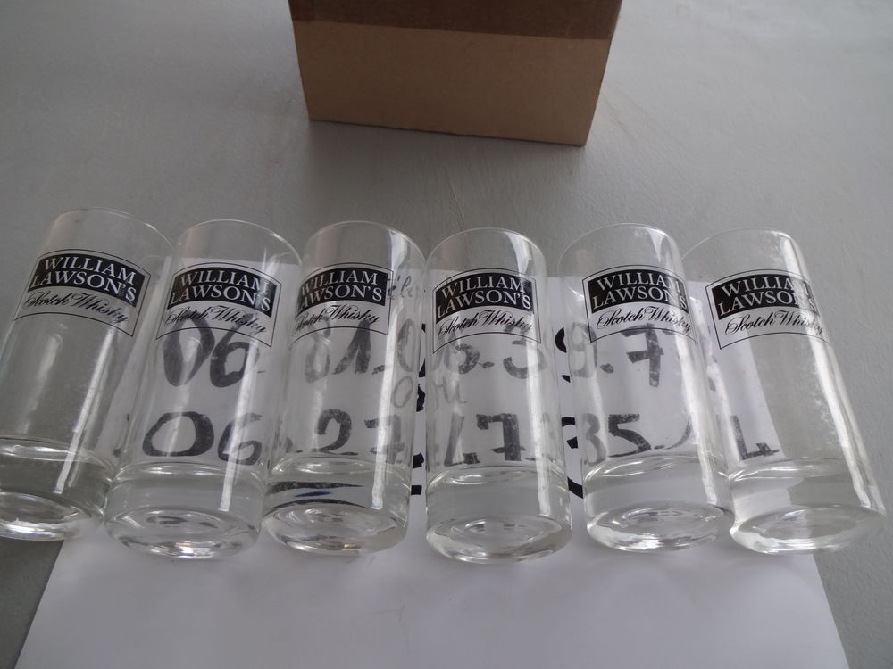 6 VERRE A WHISKY TEL / 0627473514 