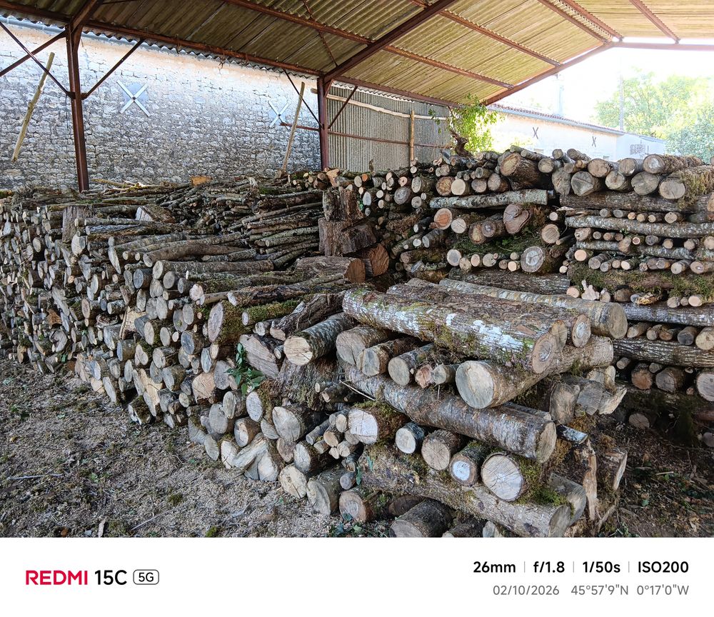 Bois de chauffage ch&ecirc;ne Bricolage