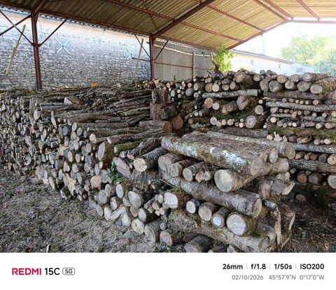 Bois de chauffage chêne 65 Loiré-sur-Nie (17)