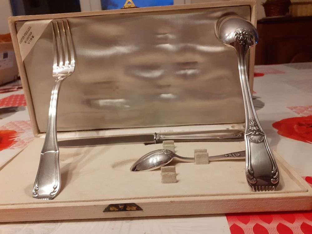 coffret de couvert argent Décoration
