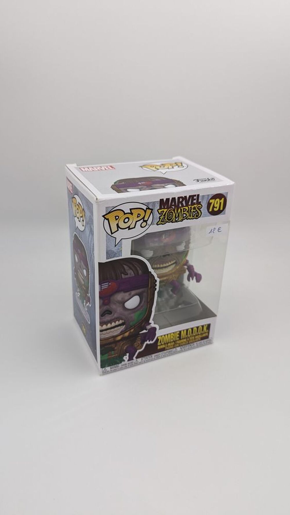 Figurine Pop Marvel Zombies 791 Zombie M.O.D.O.K. neuf Jeux / jouets