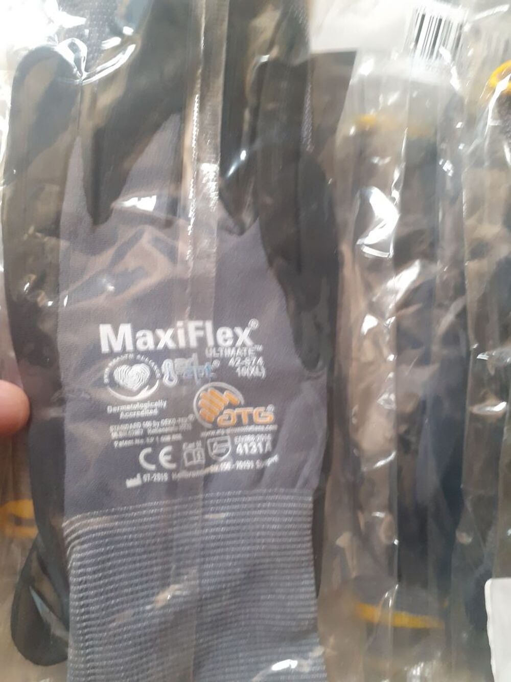 Par lot de 10 paire de Gants de travail tricot&eacute; MAXIFLEX ULTIMATE AD 42874 taille 10 Bricolage