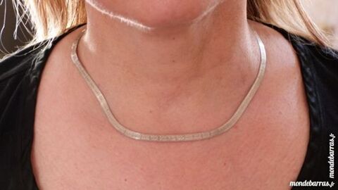 Collier maille serpent en argent 925 45 Écuisses (71)
