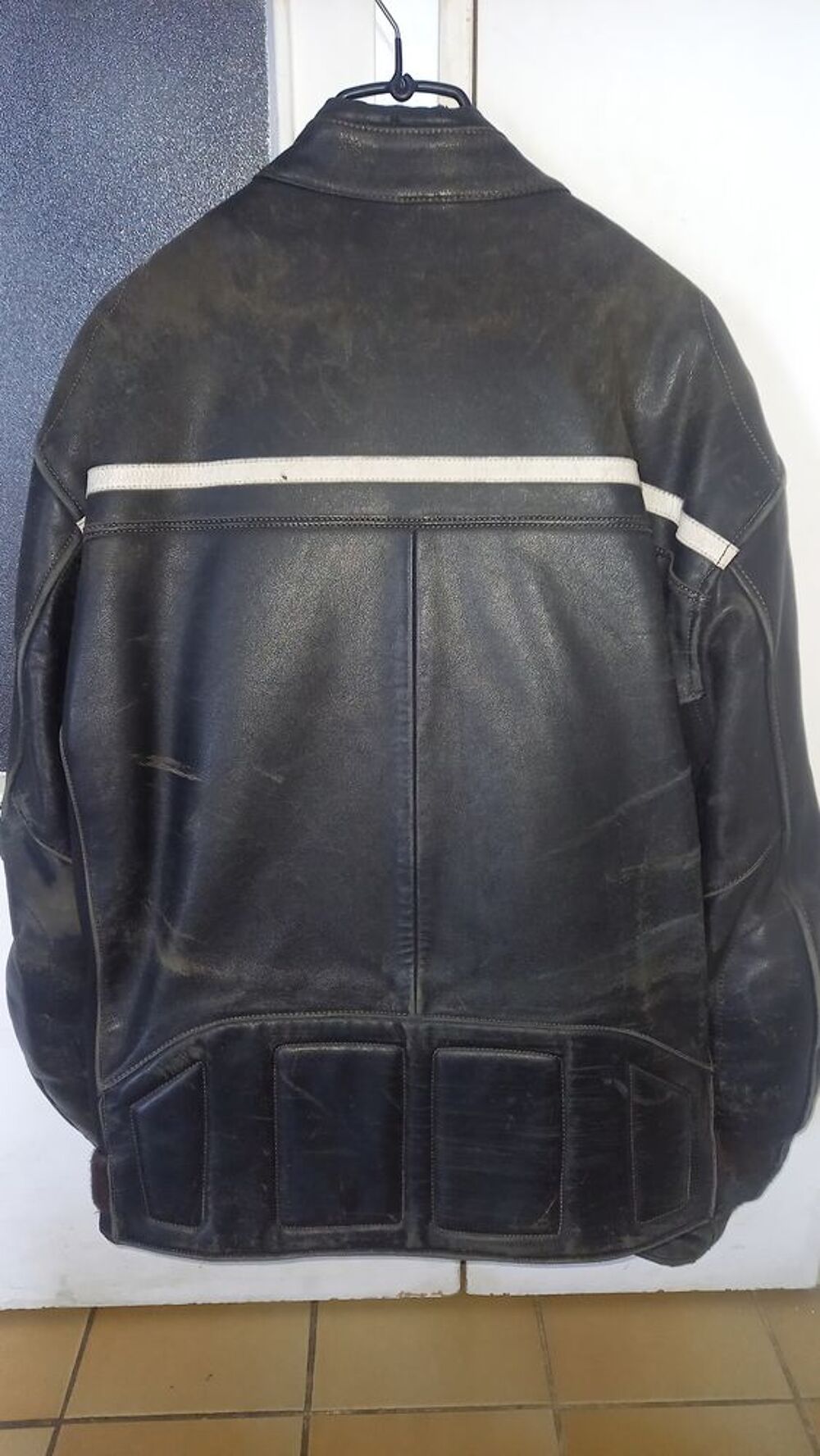 Blouson cuir moto XL Segura Sports