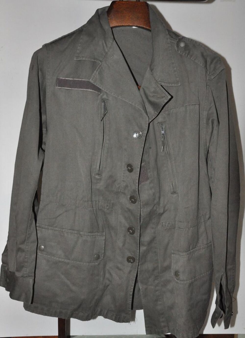 veste treillis militaire kaki Vêtements