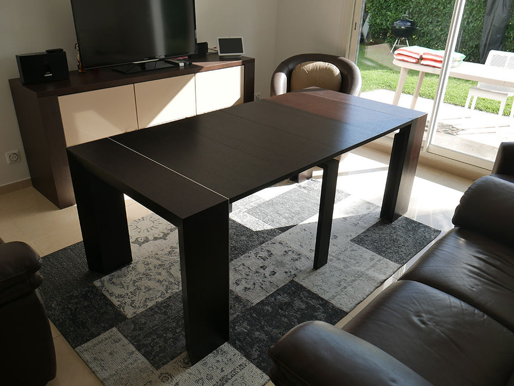 Table console avec 2 rallonges Meubles