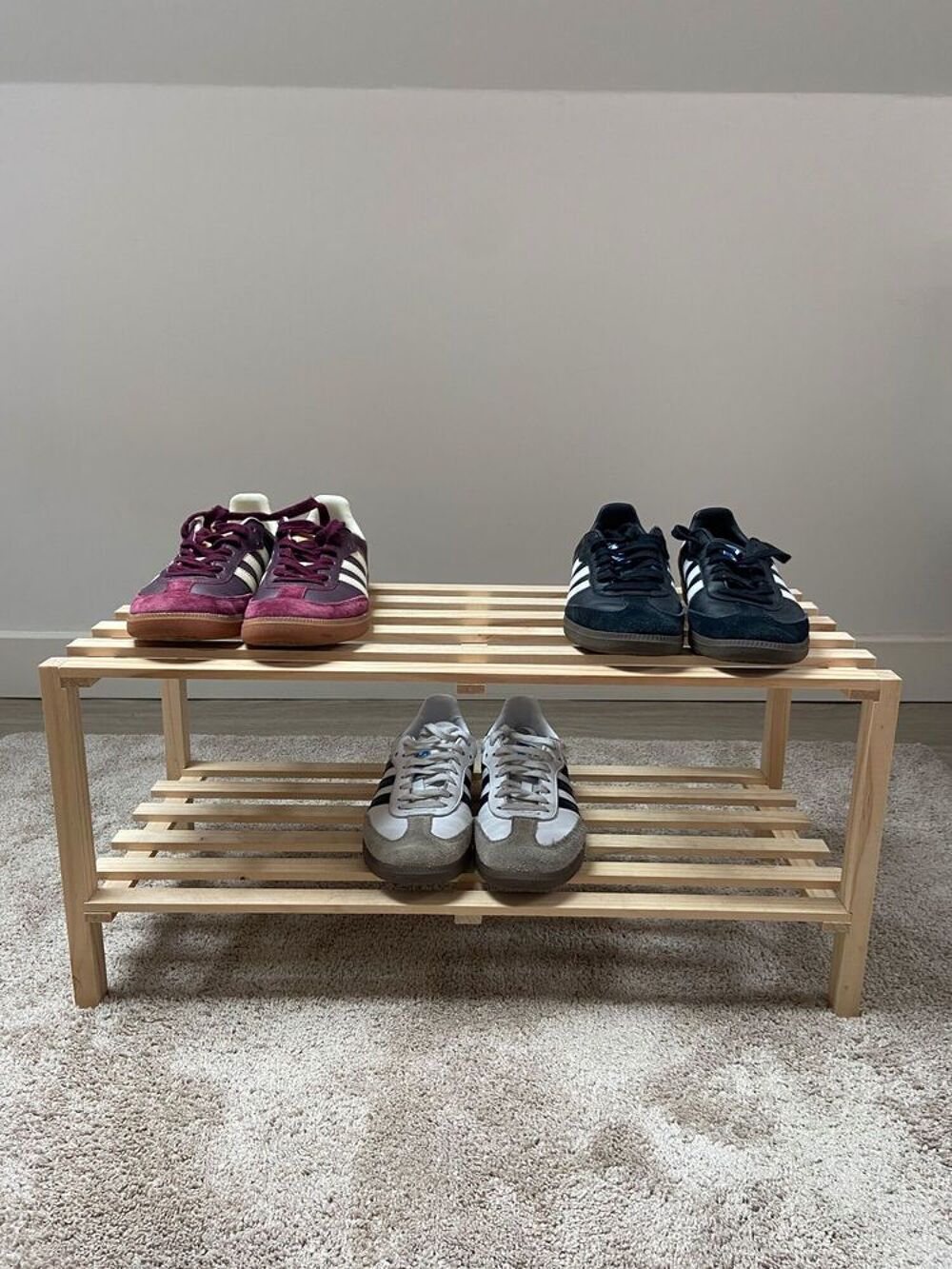 Meuble &agrave; chaussures bois clair ? Tr&egrave;s bon &eacute;tat Meubles