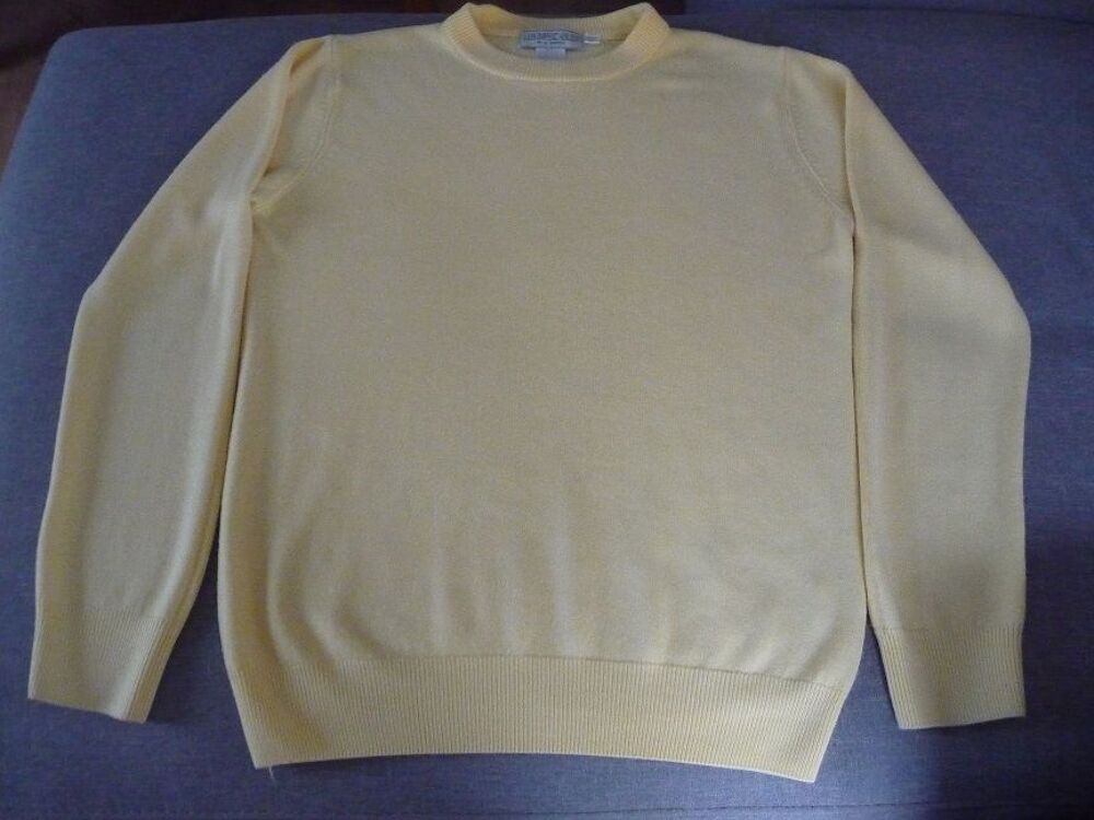 Pull jaune manches longues taille 38 Vêtements