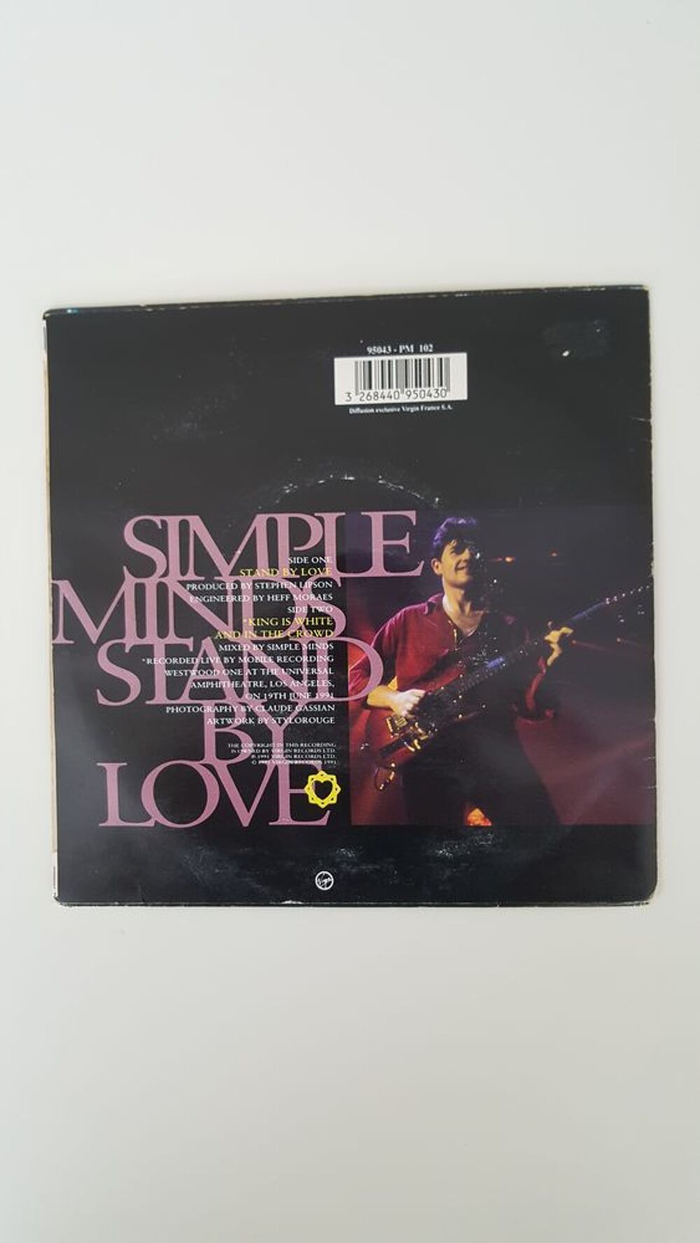 45 Tours SIMPLE MINDS Stand by Love CD et vinyles