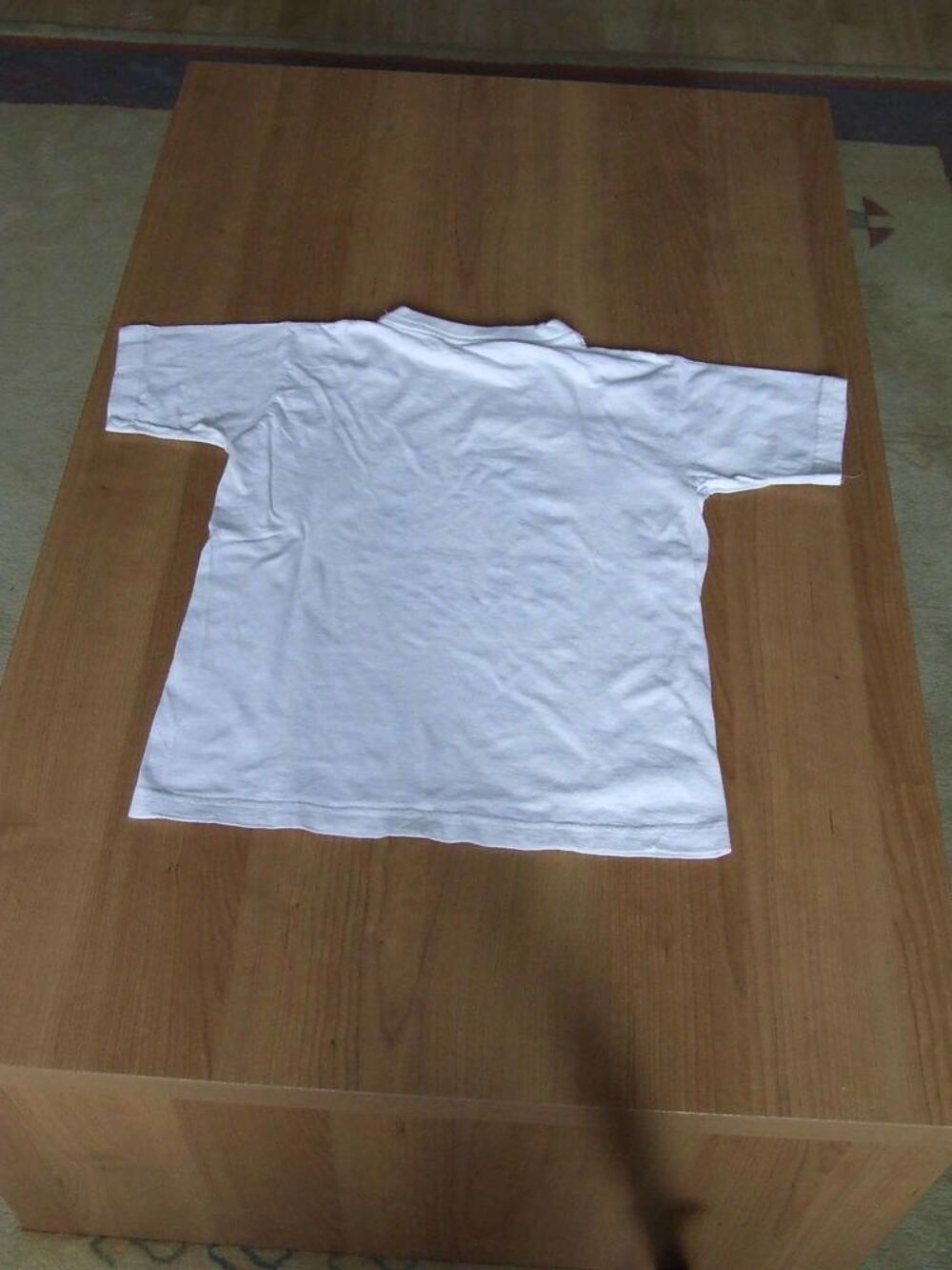 Tee-shirt manches courtes, Blanc, 5 6 ans, TBE Vtements enfants