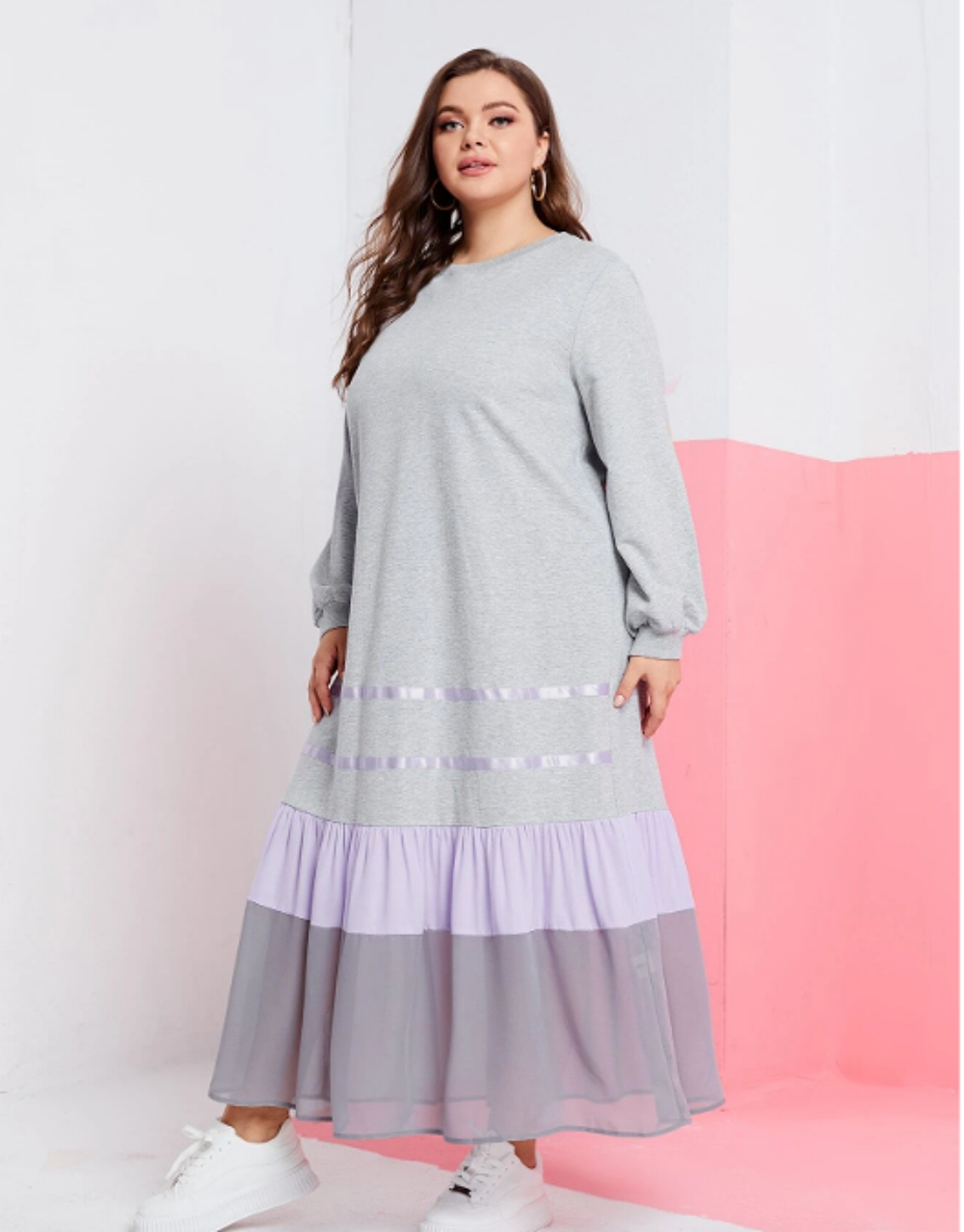 Robe pull hiver SH*** Curvy ronde 2XL forme femme mode chaud Vêtements