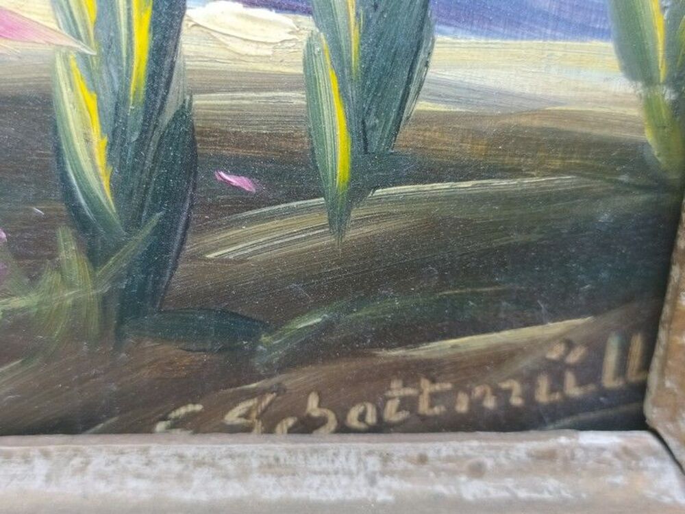 Tableau Calvaire Christ For&ecirc;t Noire Emil Schottm&uuml;ller Décoration