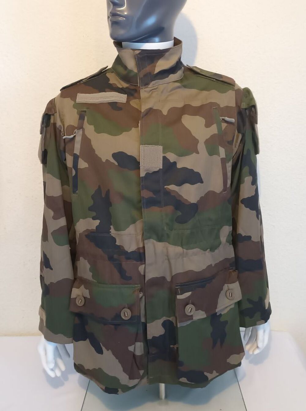 Veste militaire arm&eacute;e fran&ccedil;aise zone chaude 89/96m Vêtements