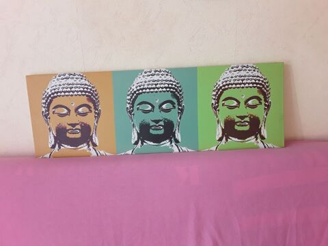 tableau bouddhas en toile 5 Brest (29)