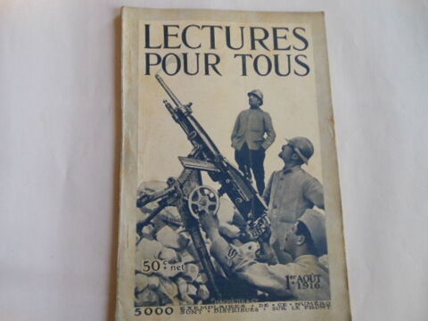 lecture pour tous du 1er aout 1916 pa82 5 Grzieu-la-Varenne (69)
