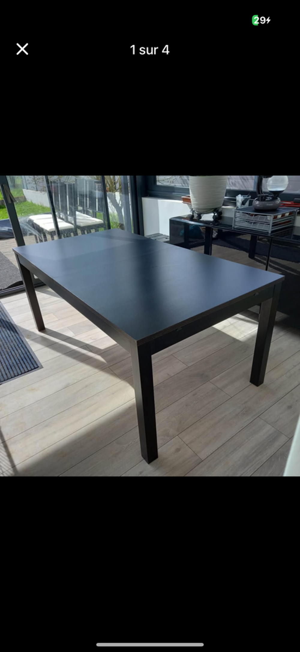 Table &agrave; manger + 6 chaises Meubles