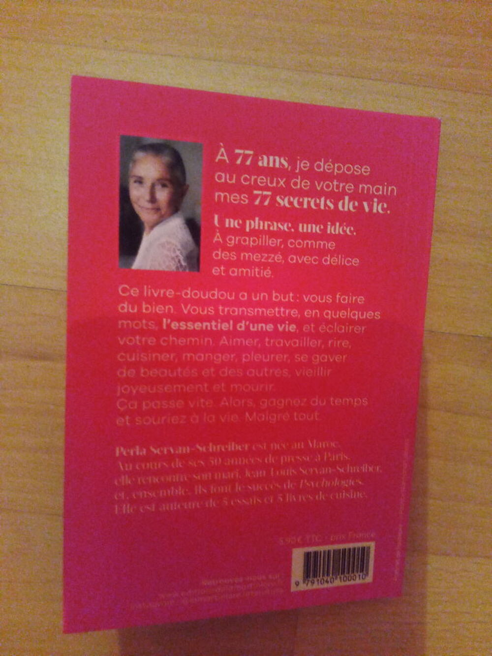 Livre Mes 77 secrets de vie (Neuf) Livres et BD