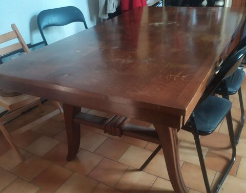 Table  manger en bois 85 Quinquempoix (60)