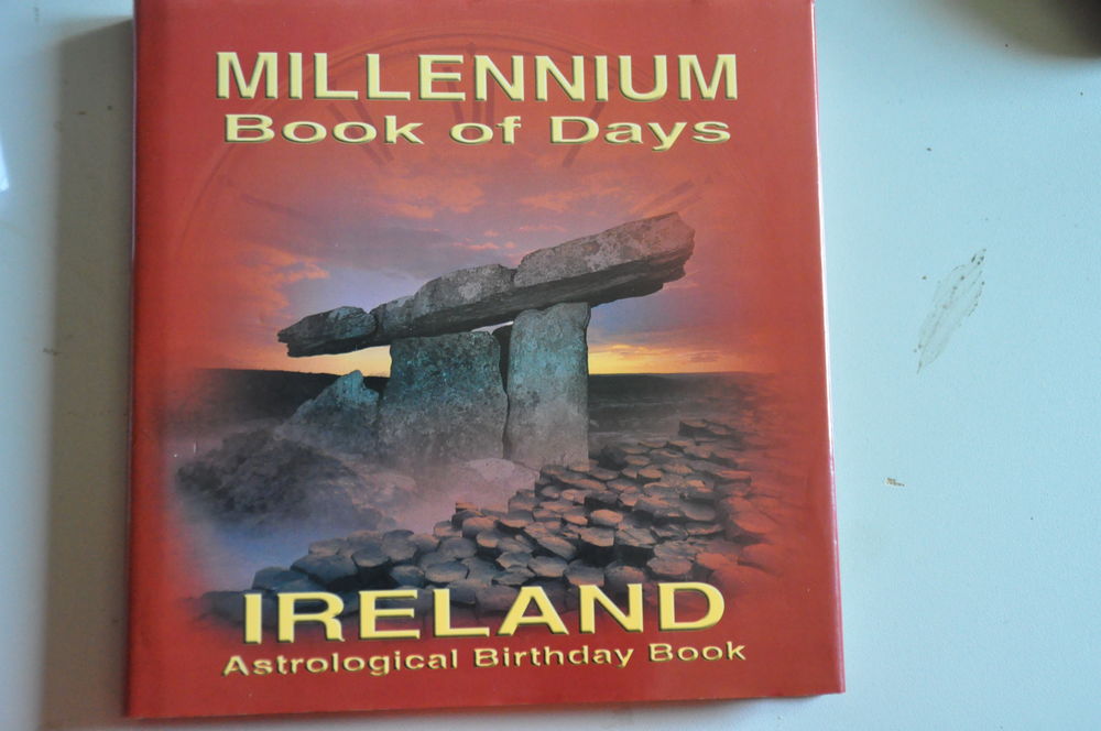Agenda perpetuel Millenium book of days Ireland Livres et BD