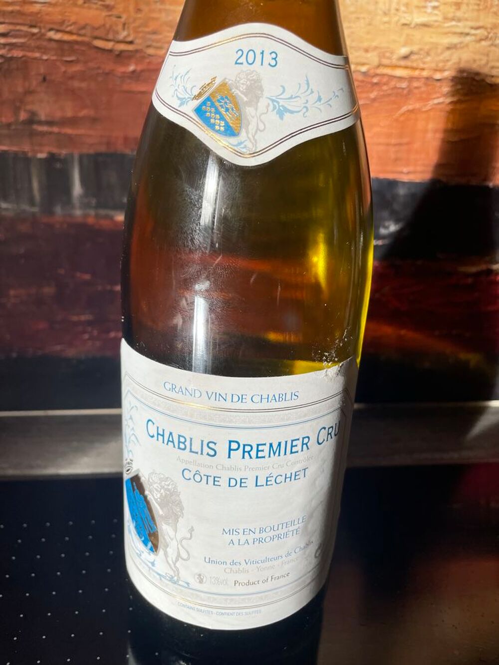 1 Bt Chablis 1er Cru 2013 Cote de Lechet Cuisine