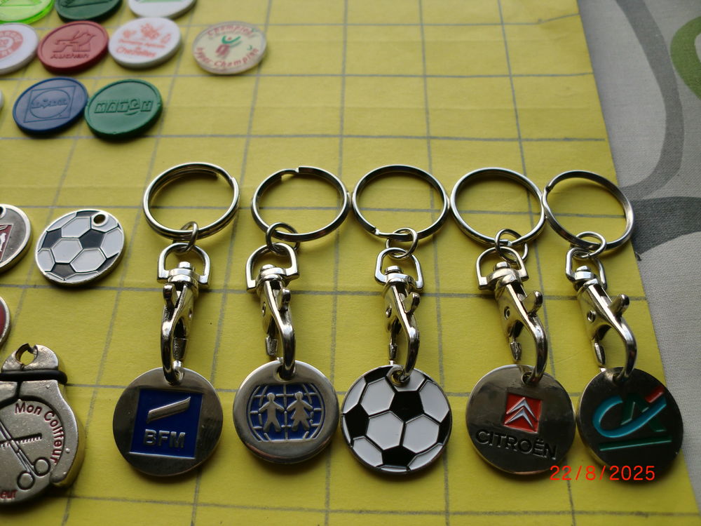 jetons de caddie 
