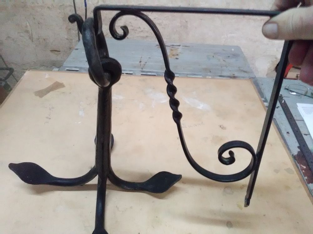 Grappin, encre marine en fer forg&eacute; Décoration
