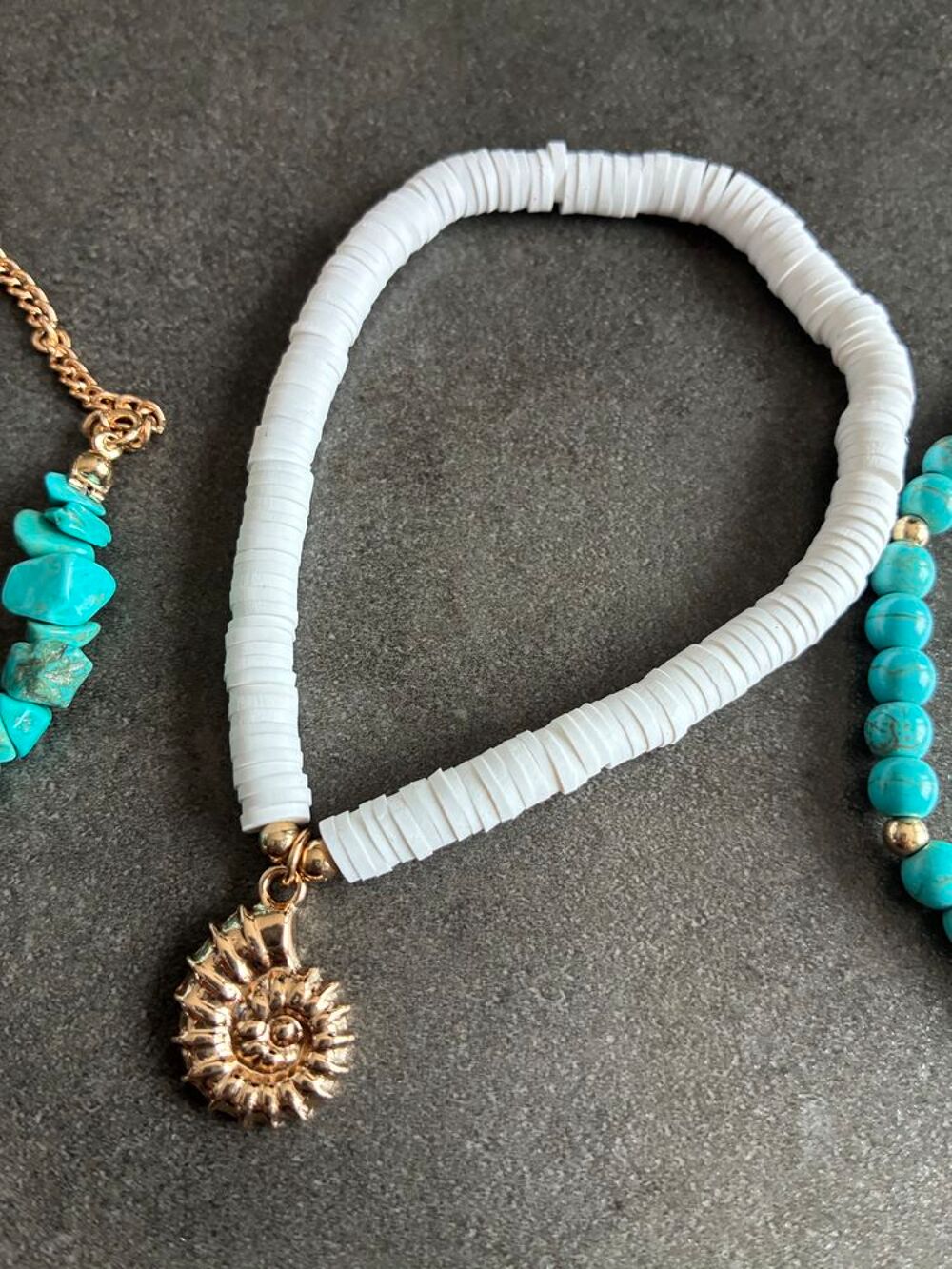 Lot de 3 bracelets de cheville d'&eacute;t&eacute; Style Boh&egrave;me Turquoise Bijoux et montres