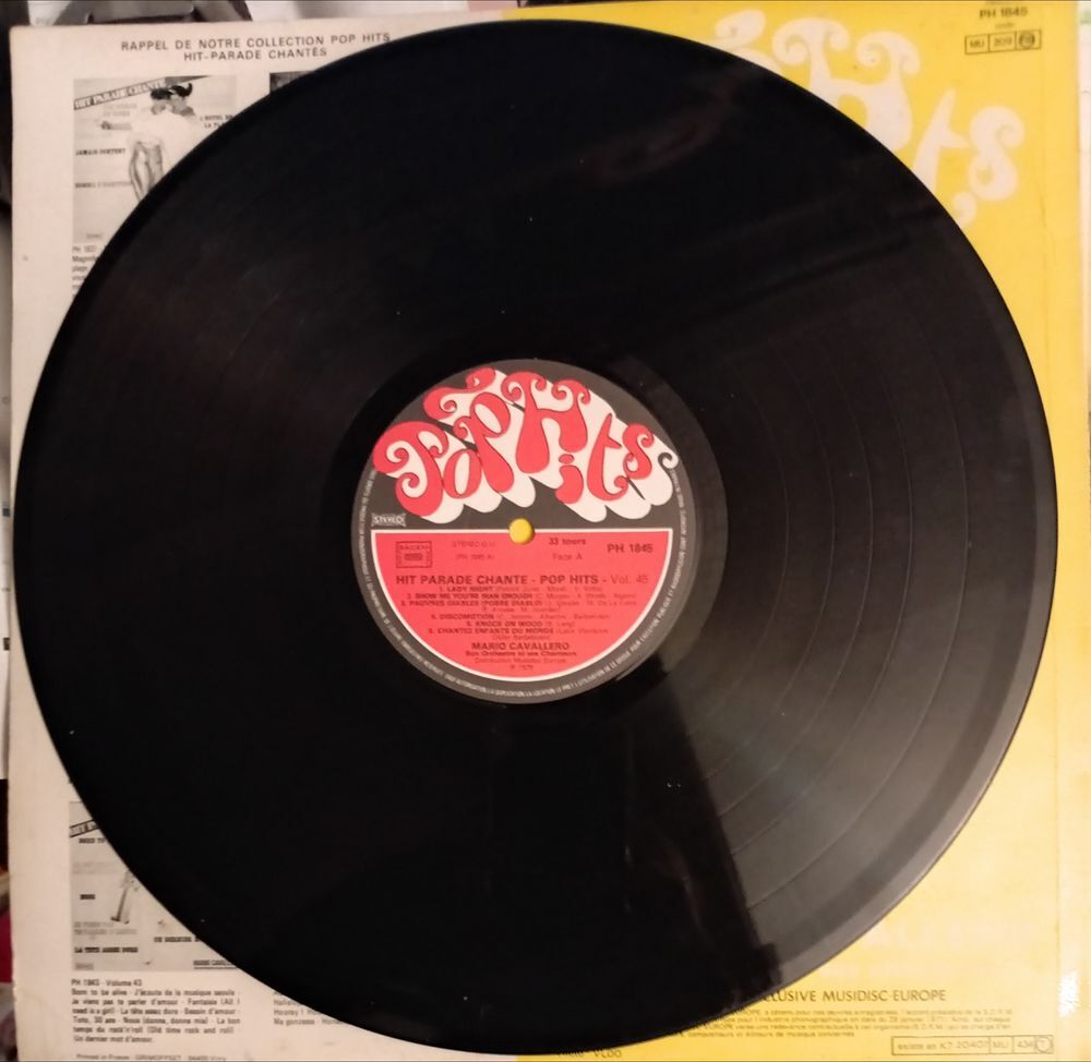 MARIO CAVALLERO / 6 X DISQUES VYNIL 33 X TOURS / CD et vinyles