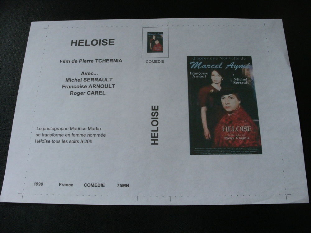 Film : " Heloise " DVD et blu-ray