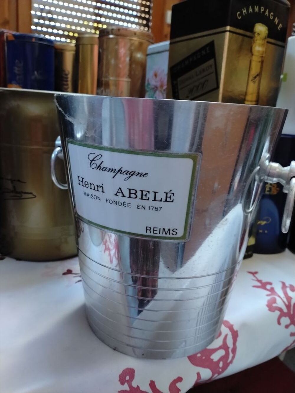 seau a glace de champagne 3 / 4 euros et 5 EUROS 