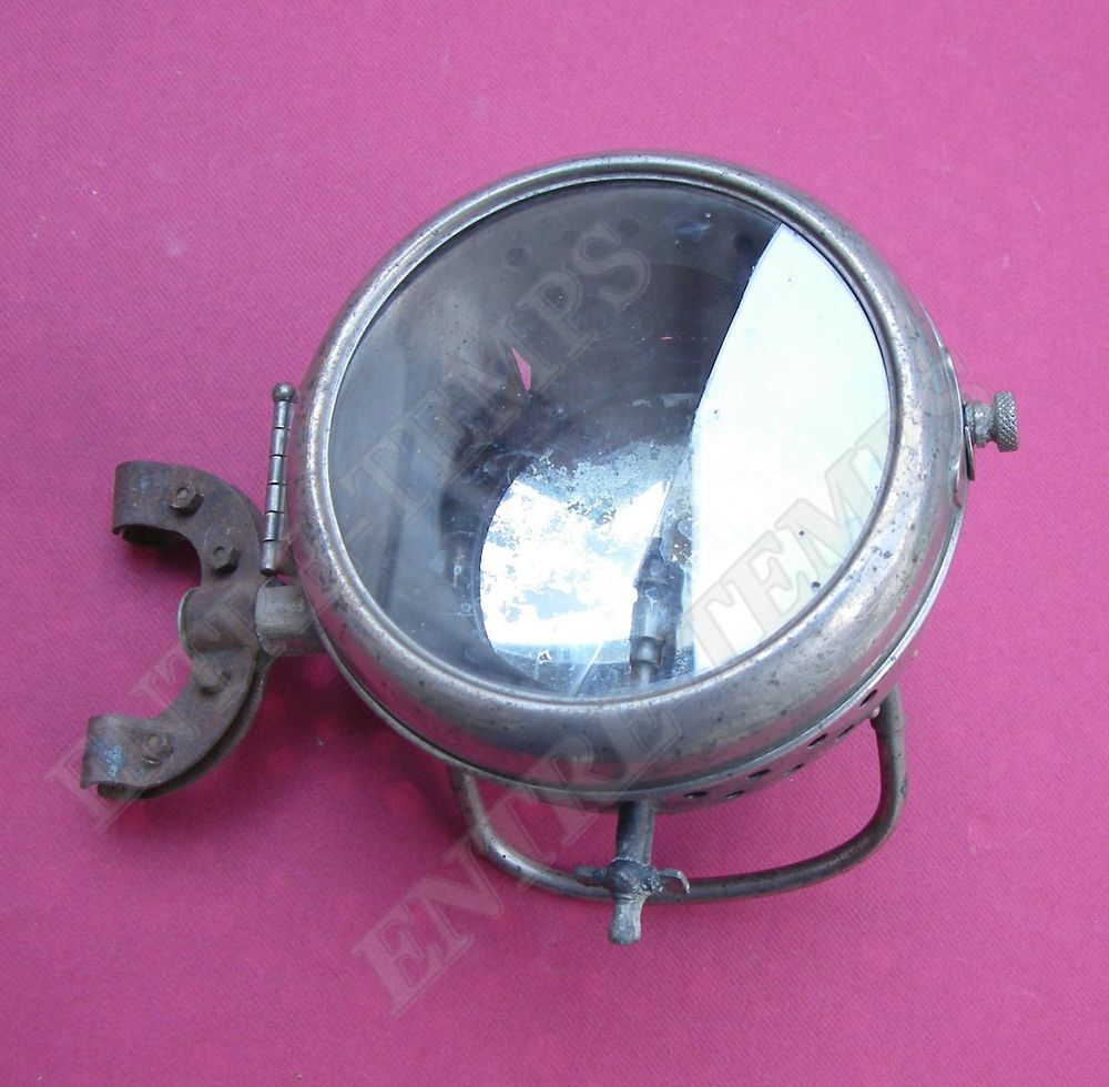 ANCIEN PHARE DE VOITURE AUTEROCHE AC&Eacute;TYL&Egrave;NE &amp; RETROVISEUR MO 