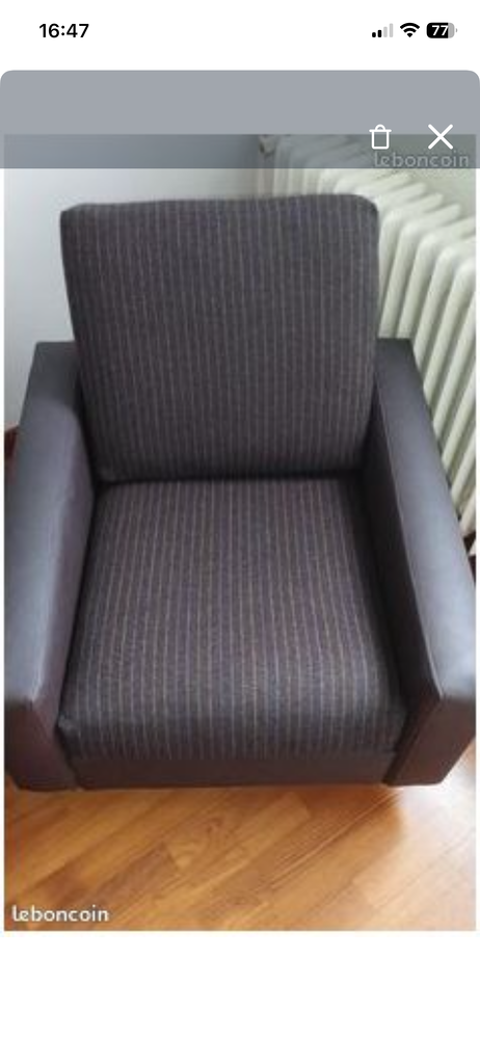 2 fauteuilles Eybens (38)