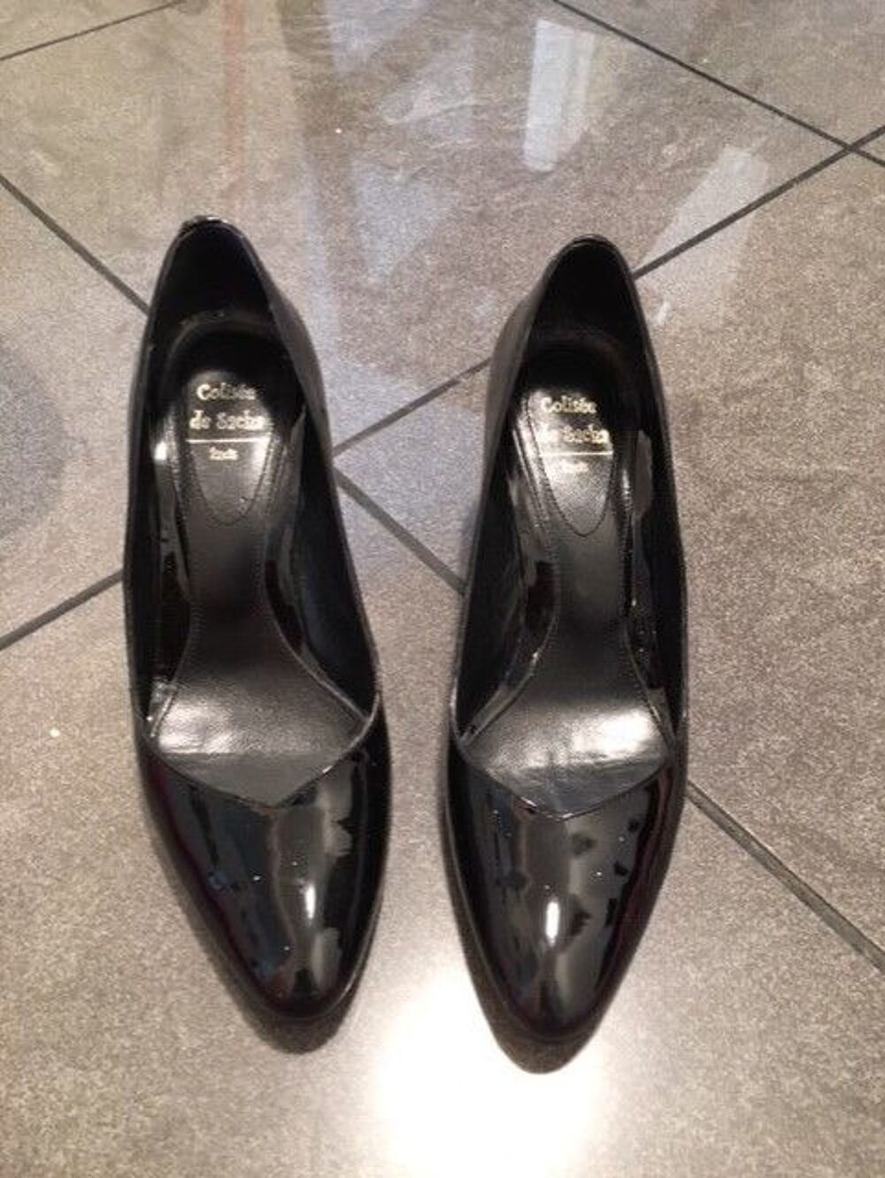 Achetez chaussures cuir quasi neuf annonce vente Paris 75