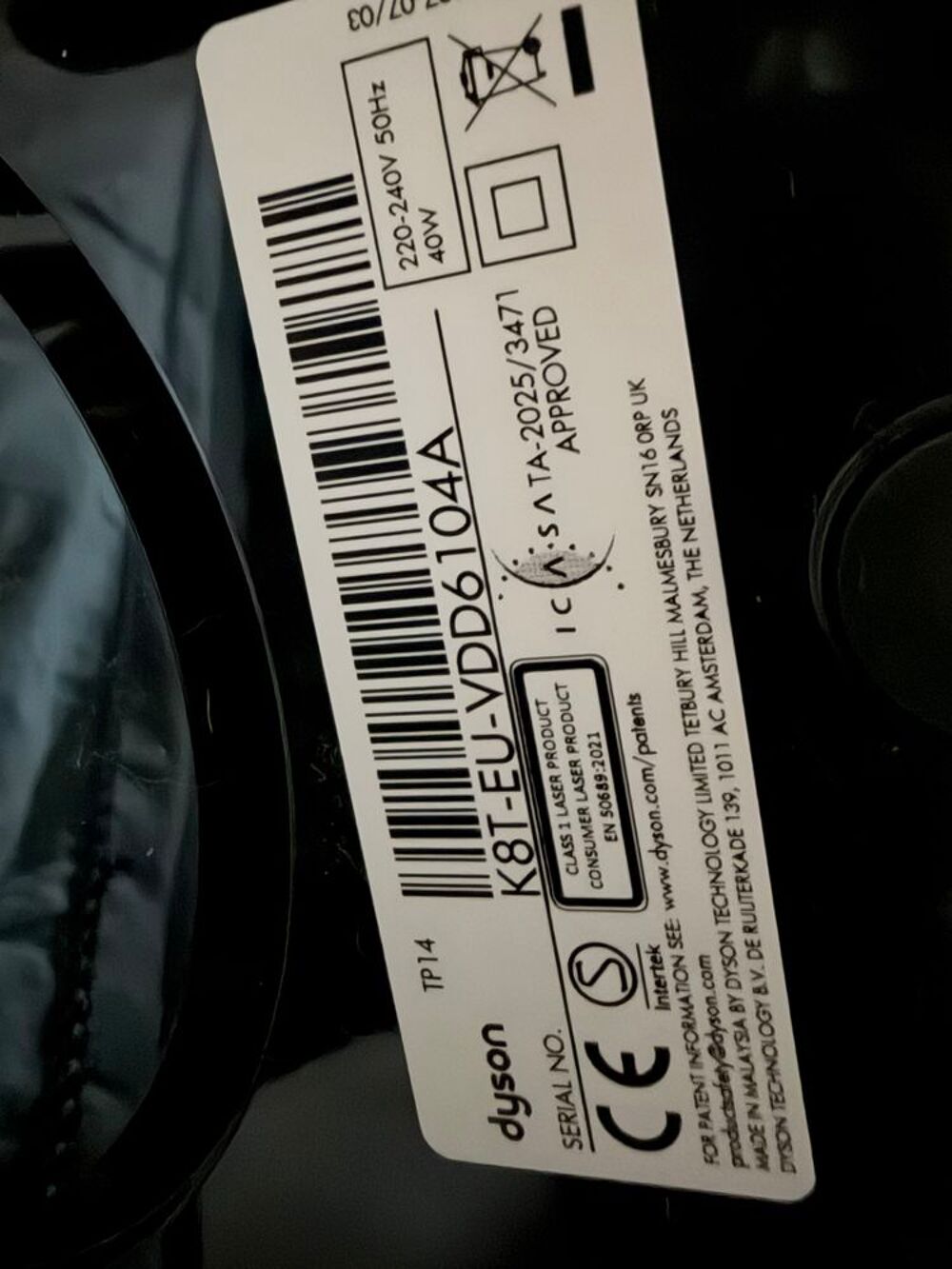 Ventilateur Purificateur Dyson TP14 Neuf Electroménager