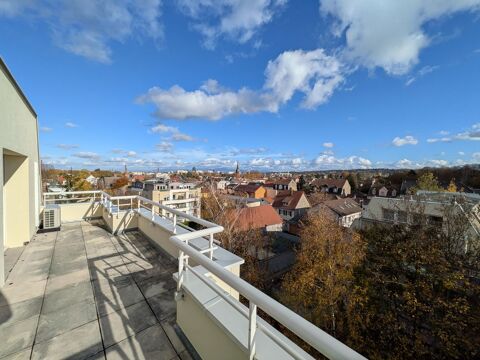   Attique exceptionnel avec garage ind. ferm� et parking priv. Appartement - 5 pi�ce(s) - 141 m�